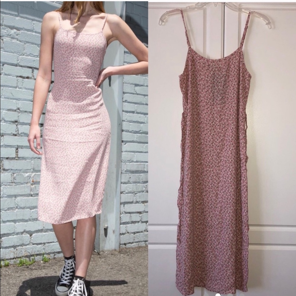 Brandy Melville Pink Paulina Dress